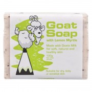 Goat Soap 山羊奶洁面皂 美白滋润手工皂 柠檬味 100g