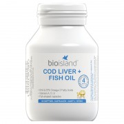 Bio Island 生物岛 澳洲婴幼儿鳕鱼鱼肝油+鱼油胶囊 90粒